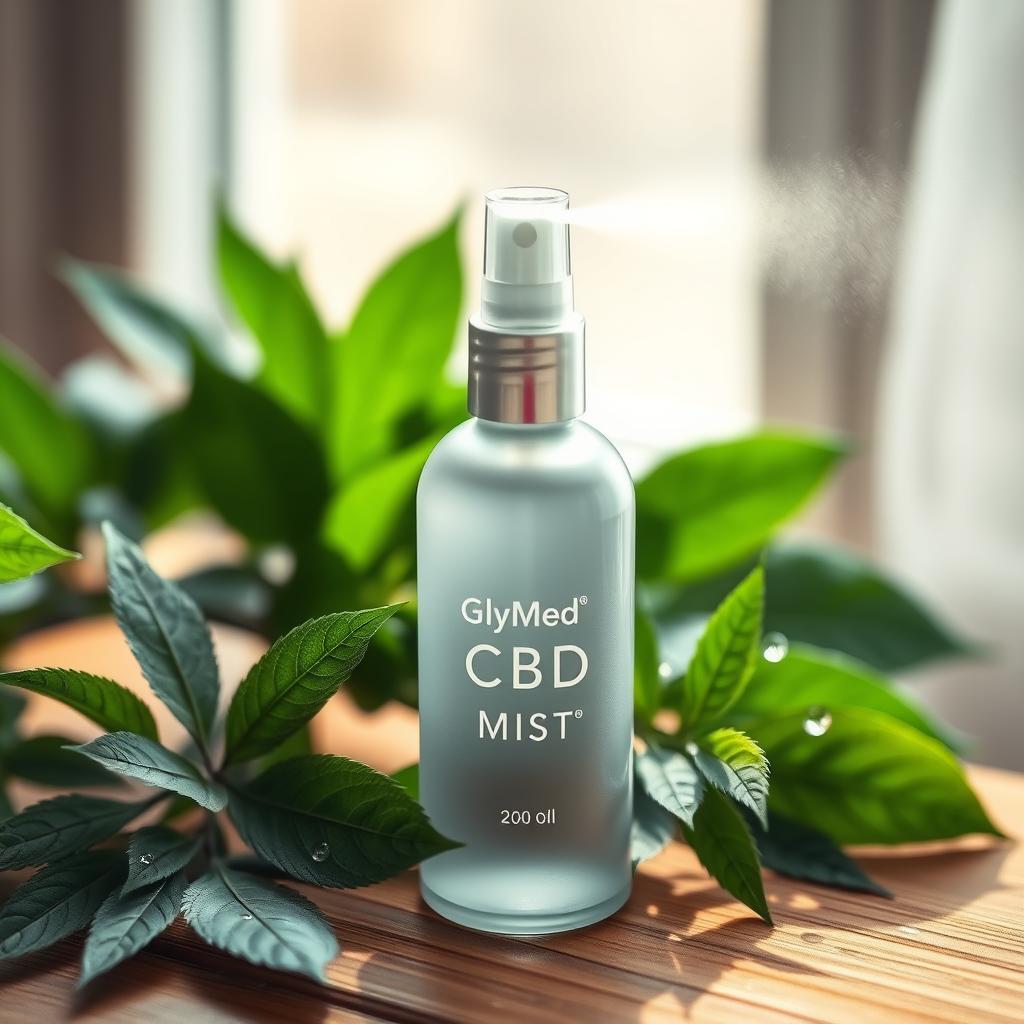 GlyMed CBD Mist: Hydrating, Soothing, and Acne-Balancing Skin Spray